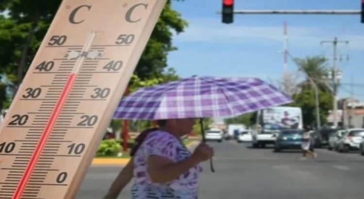 Temperaturas en Sinaloa alcanzarán hasta 41°C
