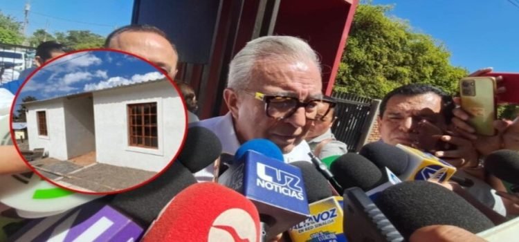 Rocha Moya afirma que no se hará a la fuerza el programa viviendas para el Bienestar en Los Mochis Rocha Moya afirma que no se hará a la fuerza el programa viviendas para el Bienestar en Los Mochis