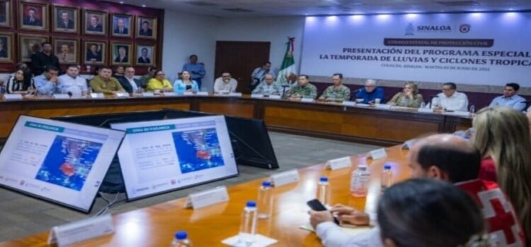 Anuncian el plan preventivo para la temporada de lluvias y ciclones 2025 para Sinaloa Anuncian el plan preventivo para la temporada de lluvias y ciclones 2025 para Sinaloa
