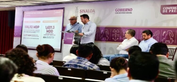 Sinaloa registra crecimiento del 41% en inversión privada Sinaloa registra crecimiento del 41% en inversión privada