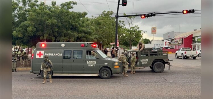 Militares asumen control policial en Culiacán Militares asumen control policial en Culiacán