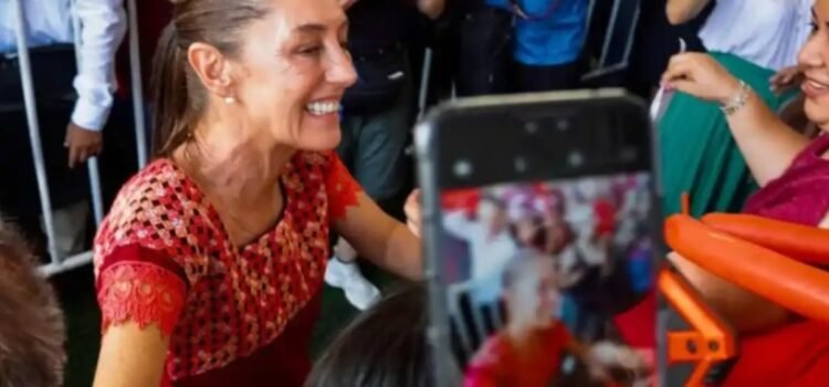 Celebró Claudia Sheinbaum su primer año como presidenta de México Celebró Claudia Sheinbaum su primer año como presidenta de México