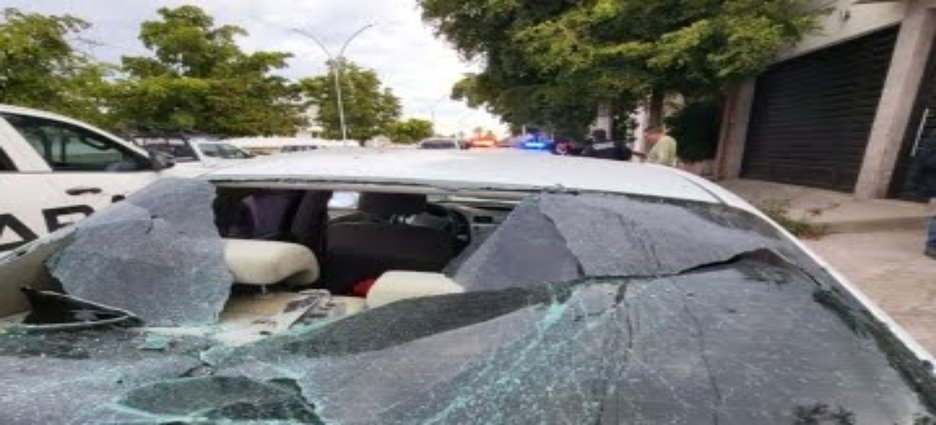 Motociclista resulta herido tras chocar en el bulevar Macario Gaxiola de Los Mochis