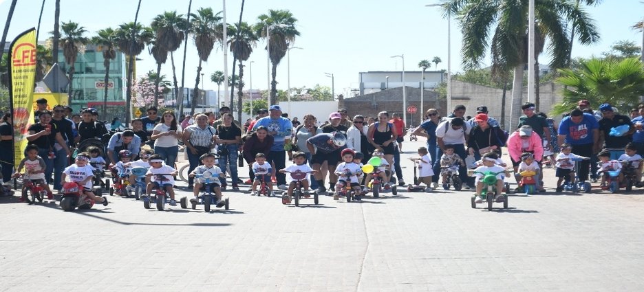 Celebran con éxito la tradicional Tricicleada Malova 2026 en Los Mochis